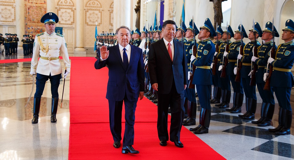 Интересы совпали: Нурсултан Назарбаев принял председателя КНР