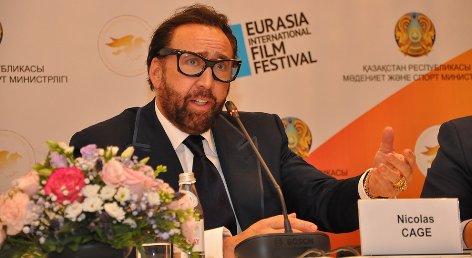 Николас Кейдж: "Я бы с удовольствием принял участие в каком-нибудь казахстанском кинопроекте"  