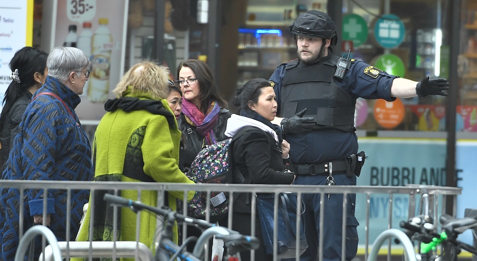Столица Швеции атакована террористами