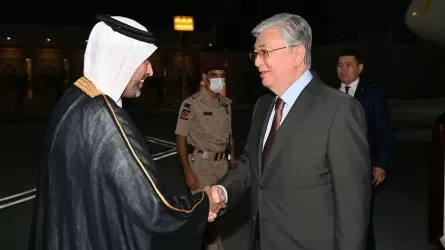 Президент Касым-Жомарт Токаев уже прибыл в Доху