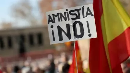 Испанияда тағы да сепаратистерге рақымшылық жасауға қарсы наразылық шеруі өтті 