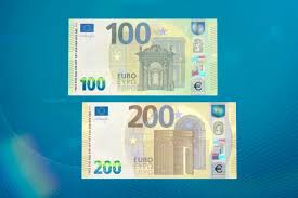 100  және 200  еуролық жаңа банкноттар айналымға енді                                                                                                                                             