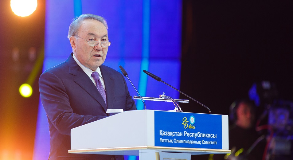 Назарбаев: "Казахстан стал достойным членом олимпийской семьи"