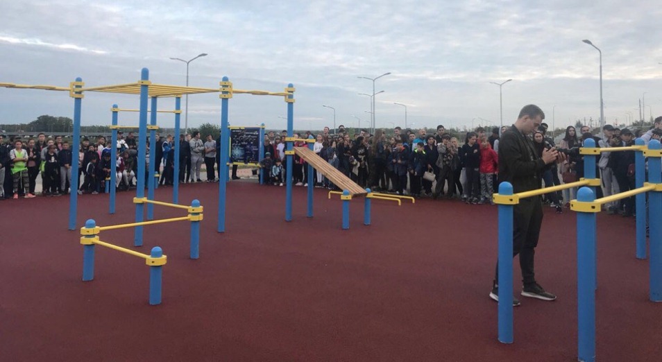 НОК РК покрыл специализированными площадками для занятий street workout все области Казахстана