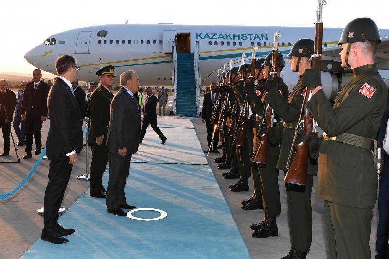 Нурсултан Назарбаев прибыл в Турцию с официальным визитом