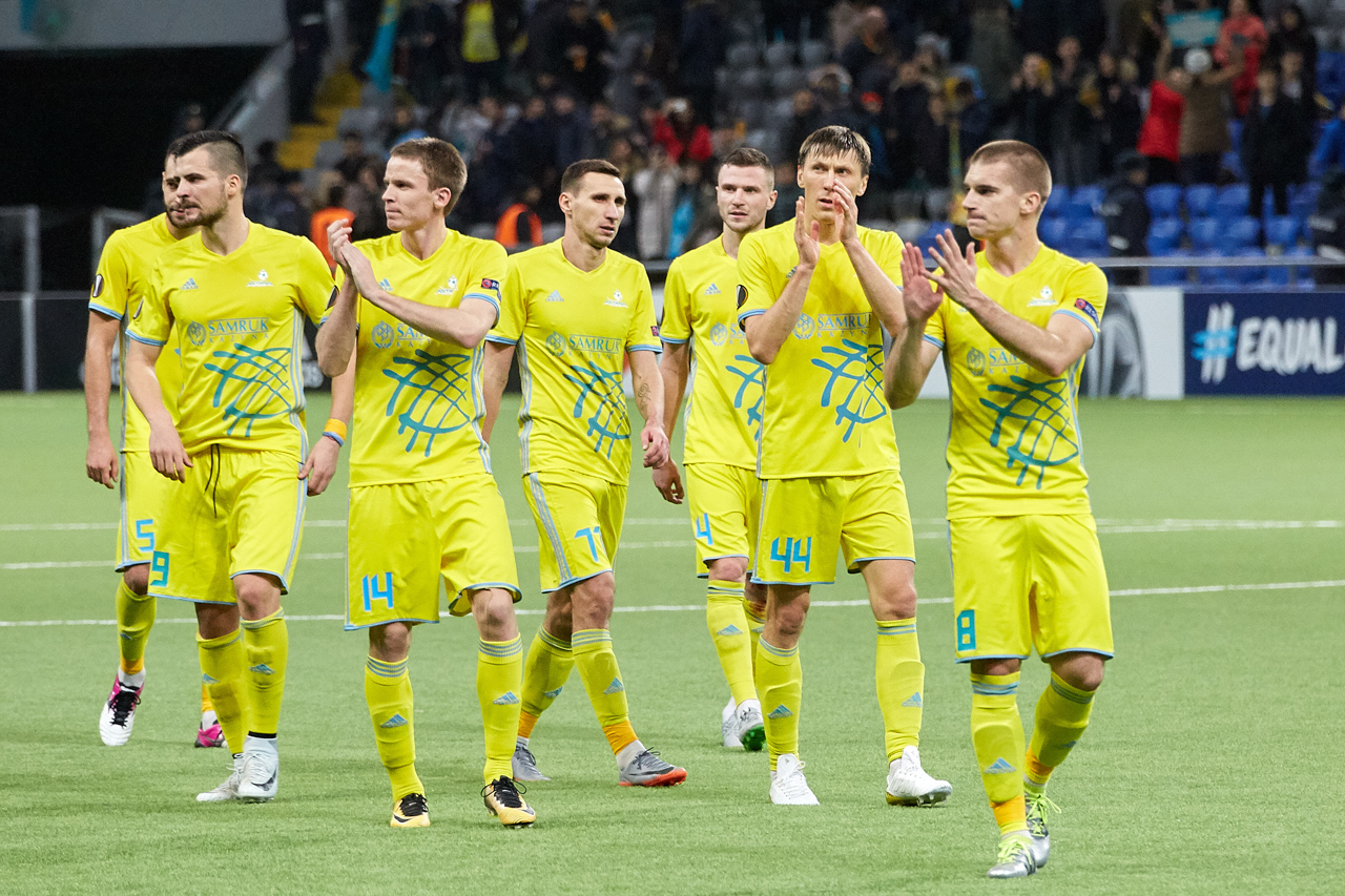 ФК «Астана» вышел в лидеры группы Лиги Европы