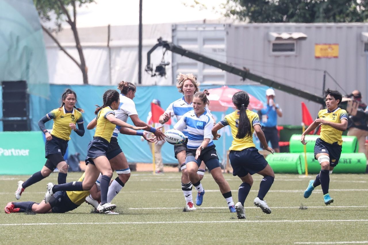 Женская команда по регби «взяла» «бронзу» на Азиаде-2018