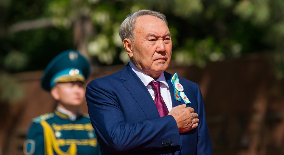 Фоторепортаж: Президент Нұрсұлтан Назарбаев 9 мамырда Алматыға барды
