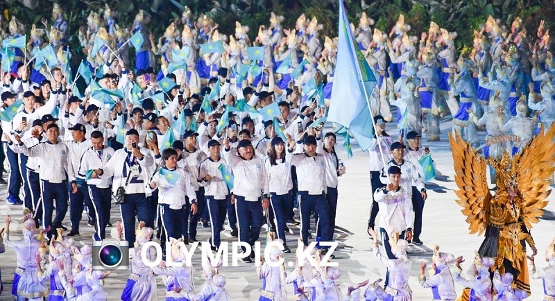 Казахстан принял участие в открытии Азиатских игр-2018
