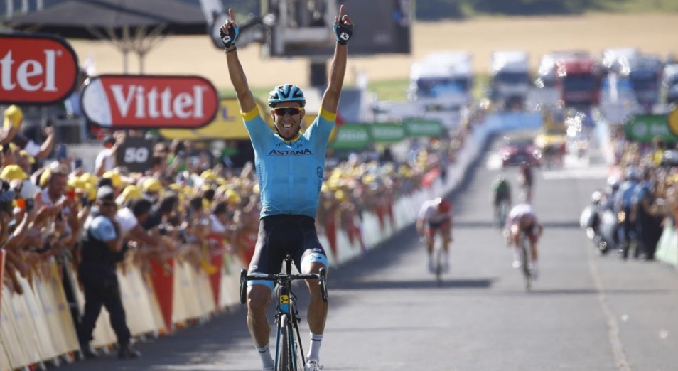 Фраиле принес Astana Pro Team победу на 14 этапе "Тур де Франс"