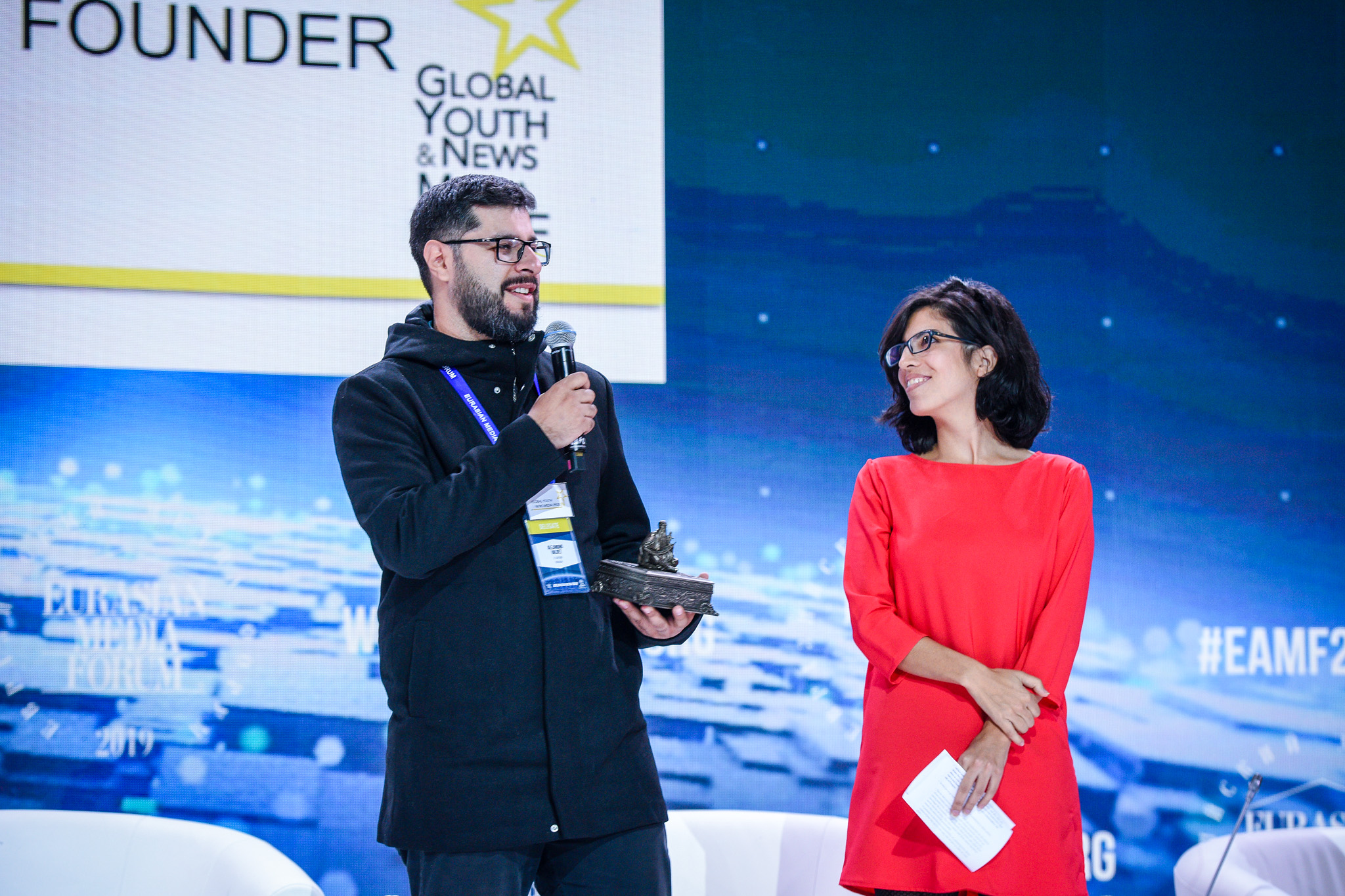 Подведены итоги премии Global Youth & News Media Prize в рамках Евразийского медиафорума