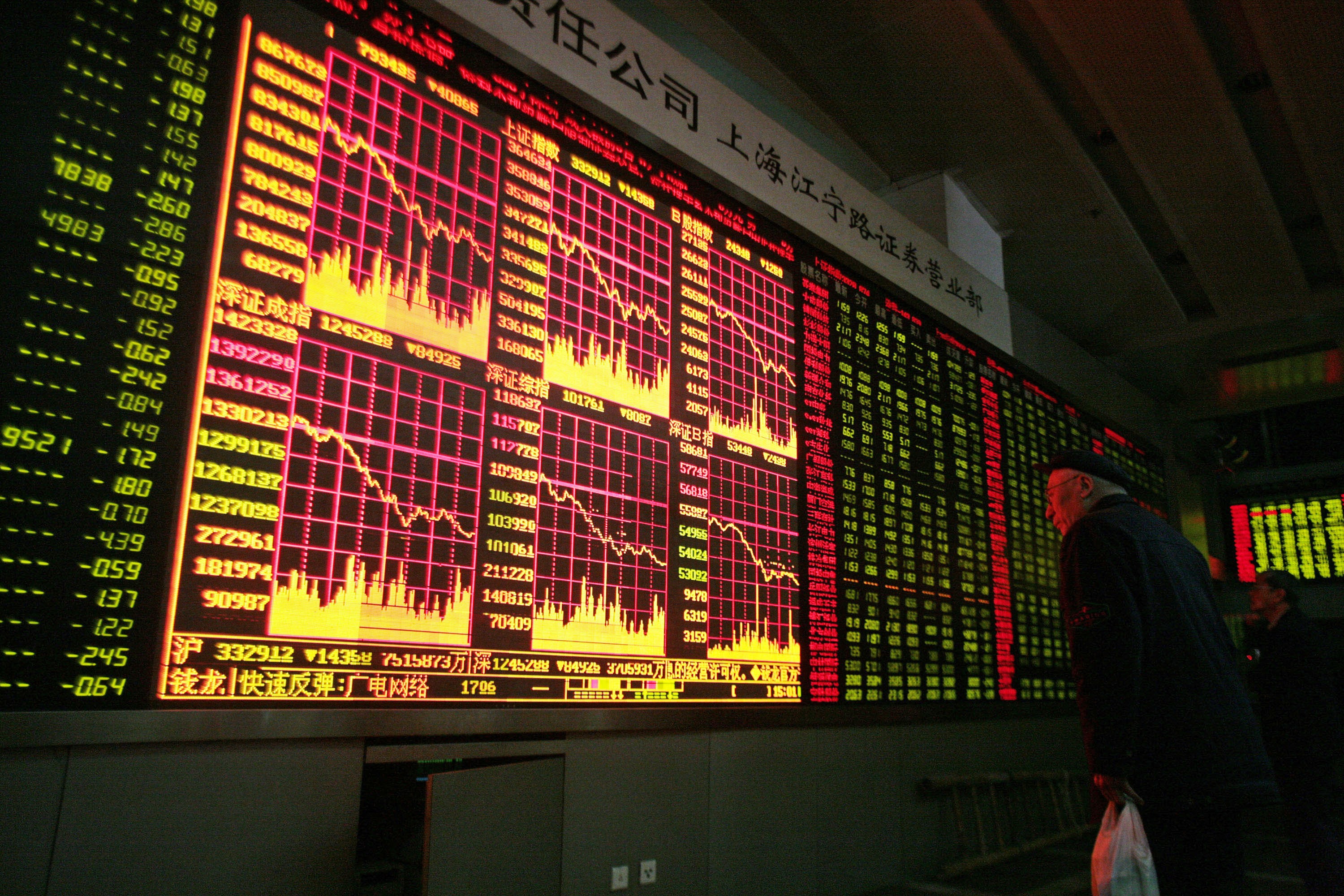 Фондовые биржи Китая открылись уверенным ростом котировок