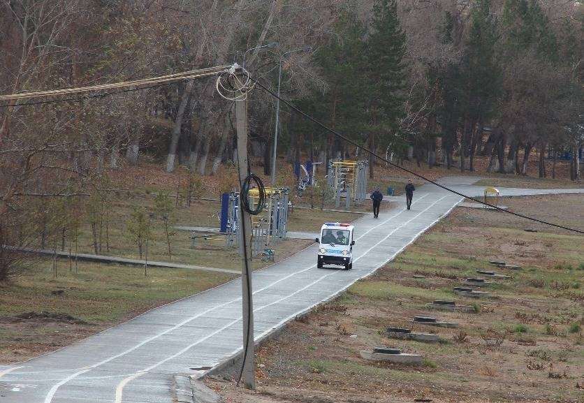 Павлодарскую набережную будут патрулировать полицейские на электромобилях