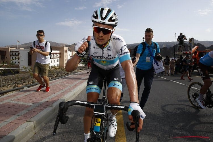 Третий этап велогонки "Тур ОАЭ": Алексей Луценко стал третьим