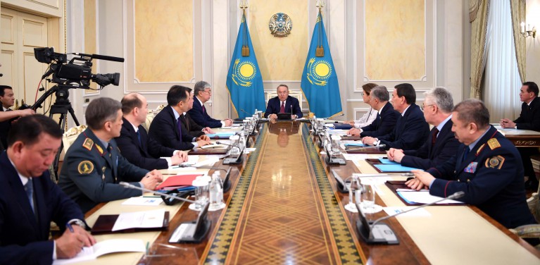 Прошло заседание Совета безопасности под председательством Первого Президента Республики Казахстан 