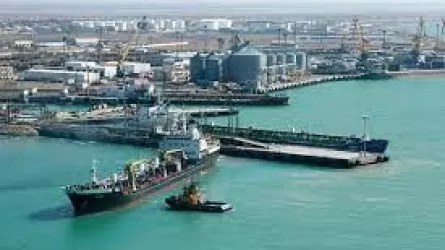 Перевозка грузов через порты Актау и Курык выросла на более чем на 40%
