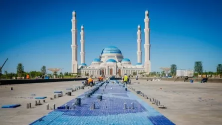 Кульгинов анонсировал строительство 300-метрового фонтана перед мечетью