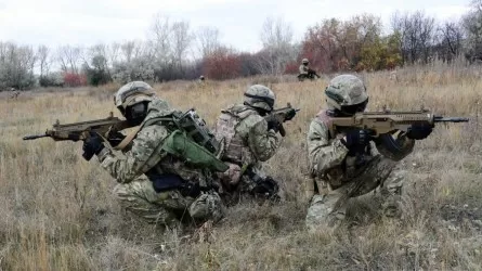 Военные Казахстана и Белоруссии проводят совместные учения в казахстанских горах