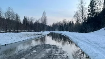 В Казахстане 482 участка автодорог под риском затопления  