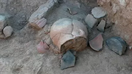 Уникальные артефакты эпохи Кангюй обнаружили на юге Казахстана