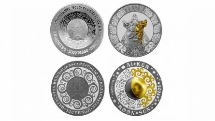 Ұлттық Банк AI•KÚN және TÚIE коллекциялық монеталарын айналымға шығарады