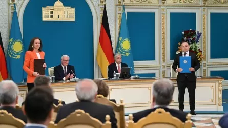 9 документов подписано в рамках визита президента ФРГ в Казахстан
