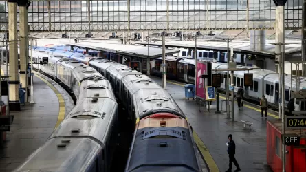 В Великобритании снова бастуют железнодорожники