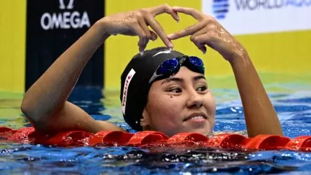 Диана Тасжанова с рекордом Казахстана вышла в финал Азиатских игр в плавании 
