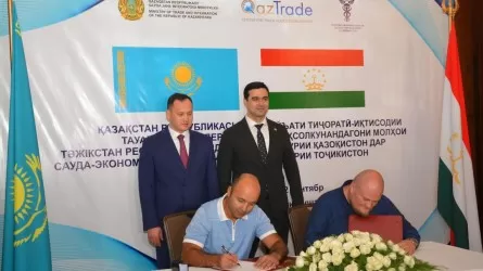 Казахстан укрепляет связи с Таджикистаном: бизнесмены из РК подписали контракты на 82 млн долларов  