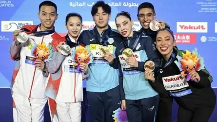 ЧМ по водным видам спорта: казахстанцы завоевали золотую медаль 