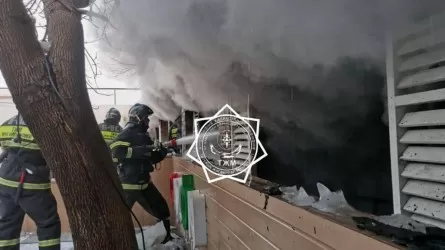 Ресторан cгорел в Усть-Каменогорске