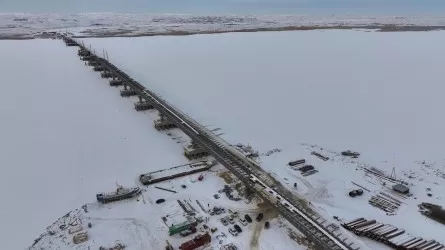 Когда завершат строительство самого большого в Казахстане моста через Бухтарминское водохранилище в ВКО  