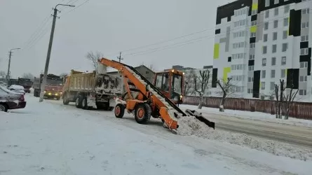 Более 2,3 тыс. рабочих вышли на уборку снега в Астане