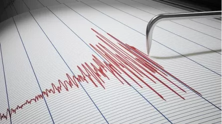 В 881 км от Алматы произошло землетрясение
