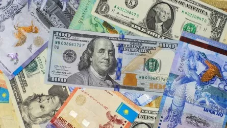 Тенге заметно укрепился к евро, доллару и рублю  