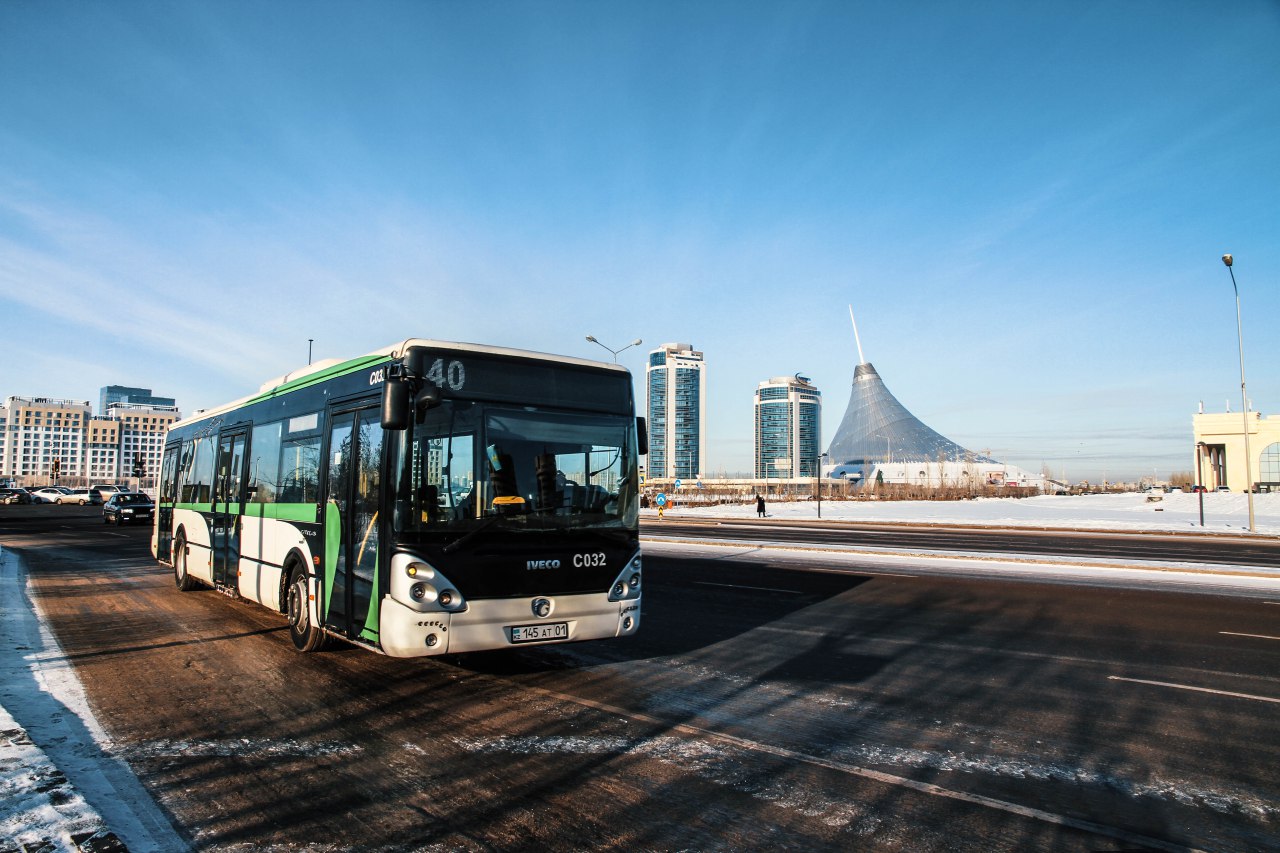 В Астане в праздничные дни автобусы будут работать в усиленном режиме 