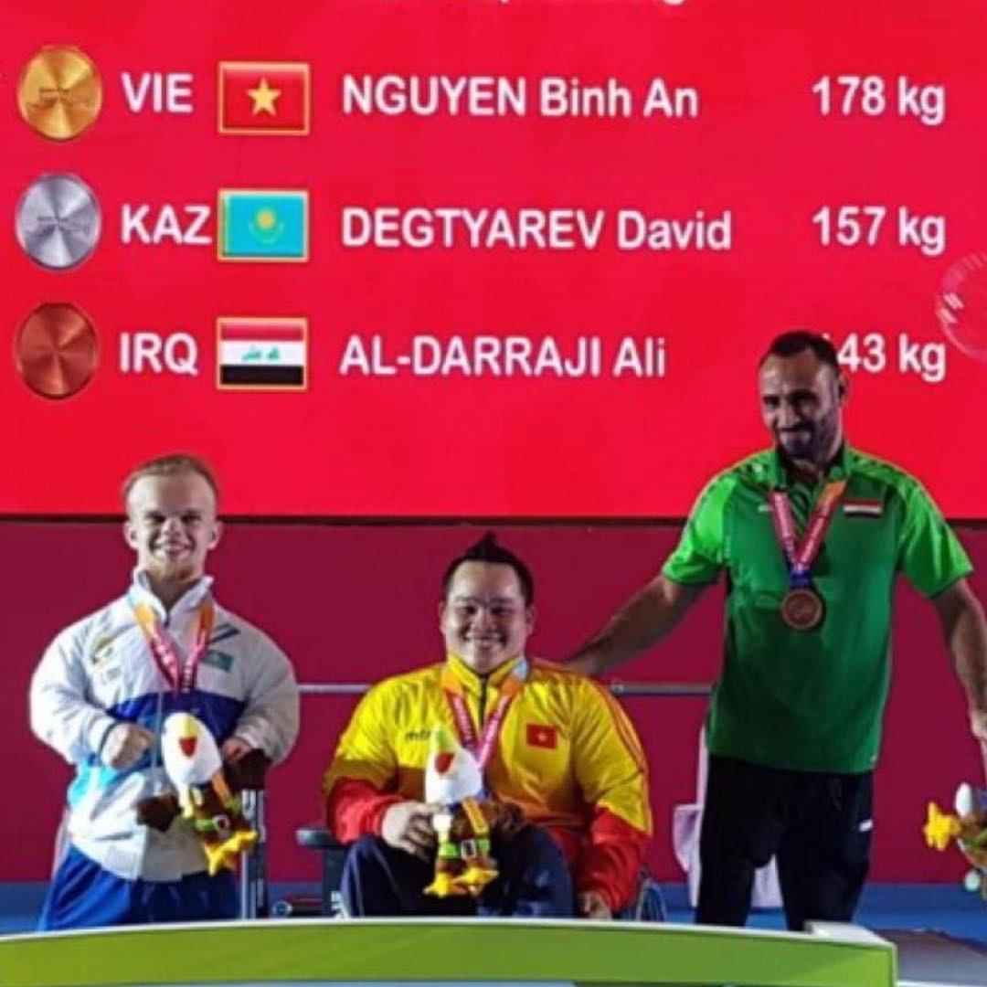 Акмолинец выиграл серебро на Азиатских Параиграх – 2018