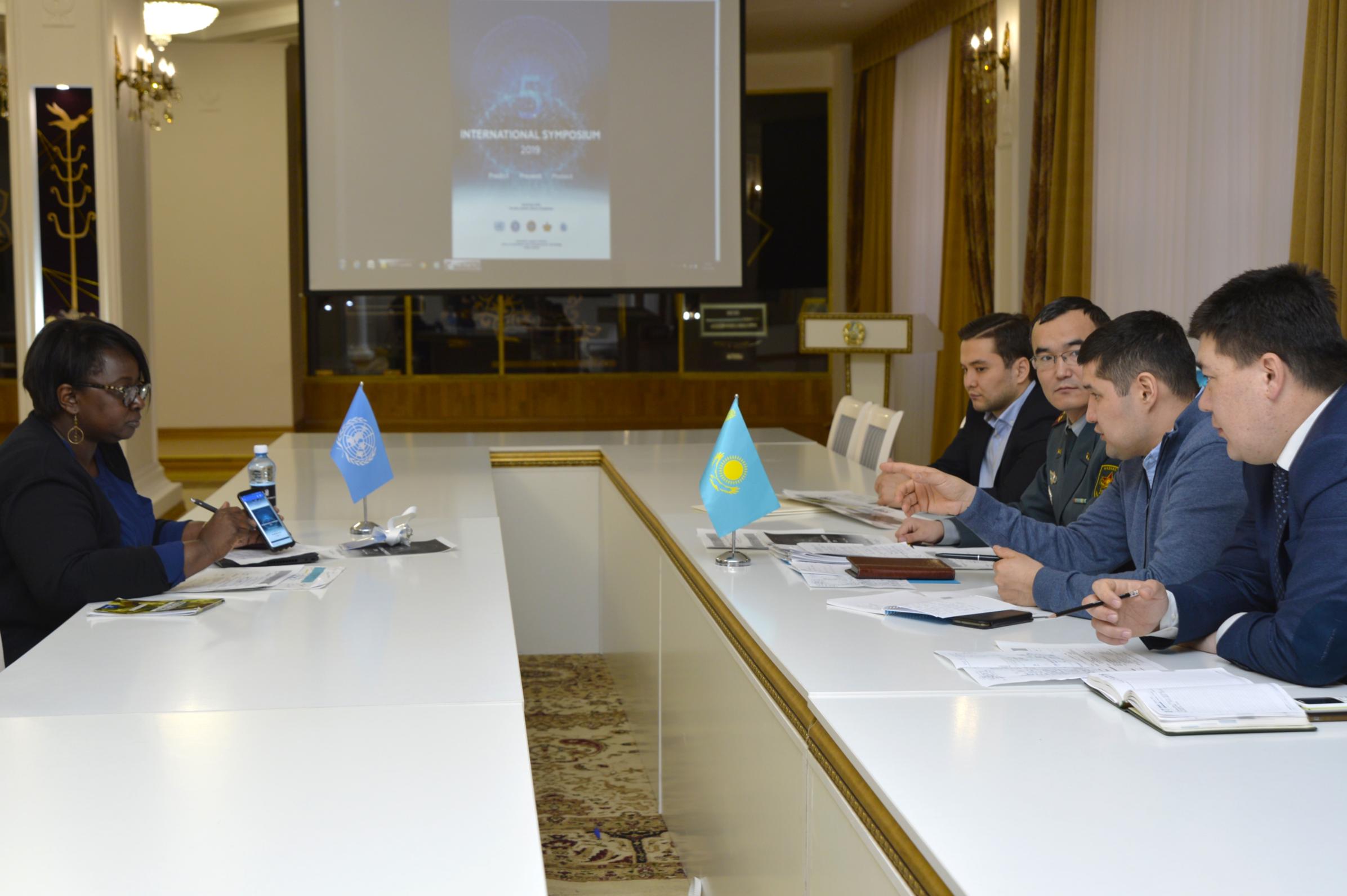 Вопросы предстоящего V-го Международного Симпозиума по партнерству в технологиях для миротворчества обсудили в Нур-Султане