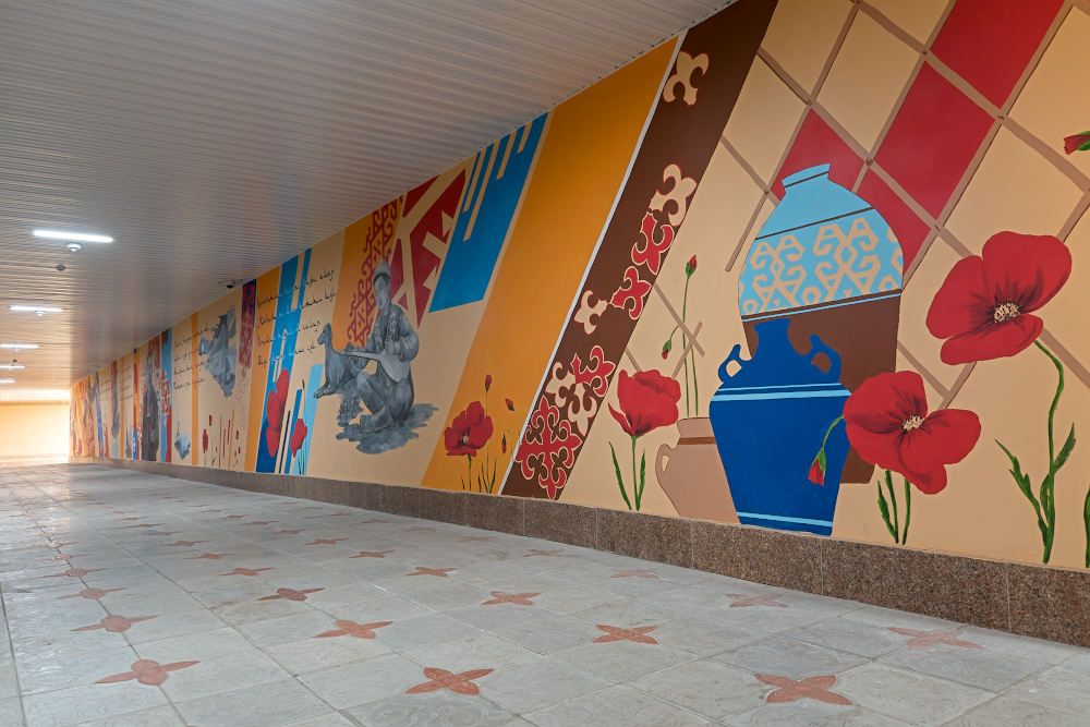 Пешеходная «подземка» Алматы: красиво, сухо, безопасно