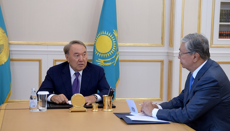 Назарбаев обсудил с Токаевым план работ на предстоящую парламентскую сессию  
