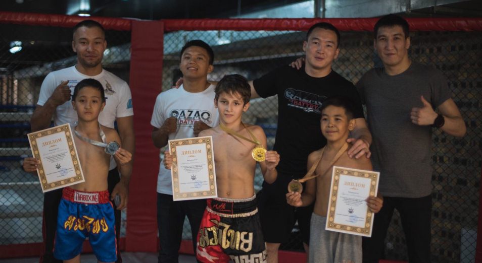 Открытый турнир Qazaq Batyry MMA Kids провели в Астане