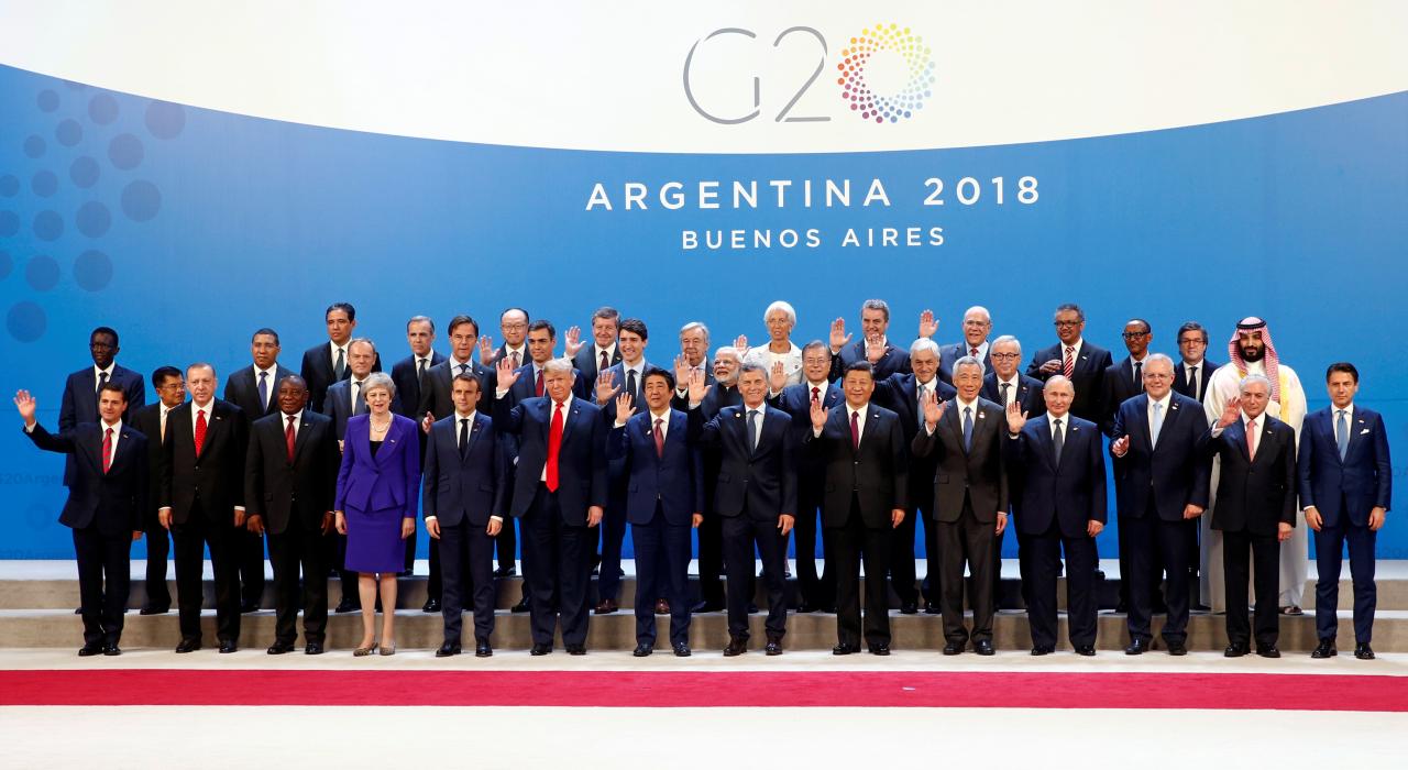 Трамп прибыл на первое заседание саммита G20 позже других лидеров "двадцатки"