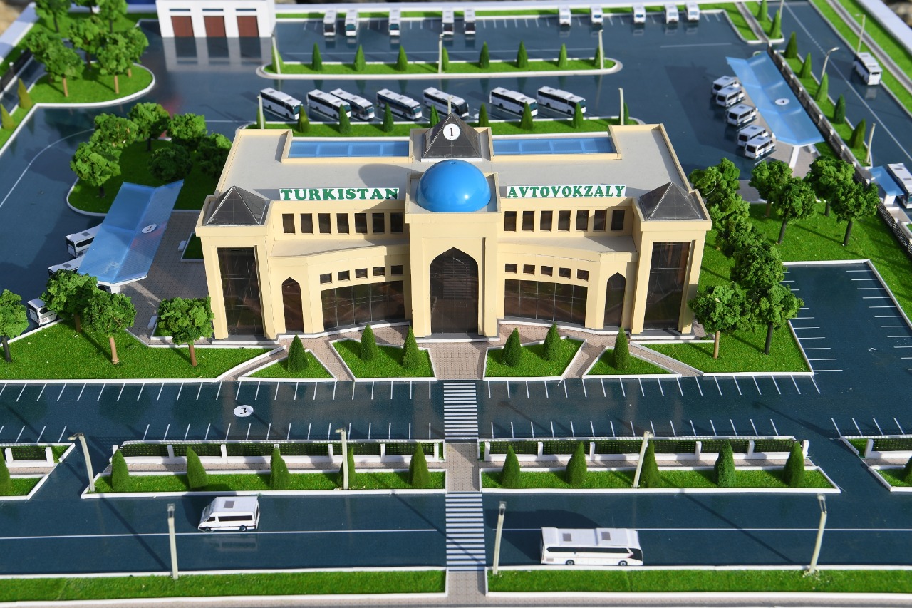 Түркістан қаласында жаңа автовокзалдың іргетасы қаланды