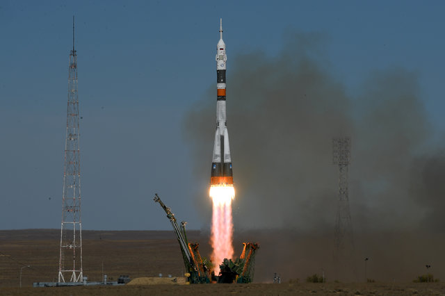 Место падения первой и второй ступеней аварийной ракеты-носителя "Союз" неизвестно – КЧС