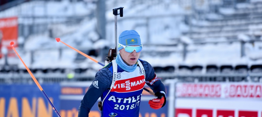 Казахстанец показал 28-й результат в спринте на пятом этапе Кубка мира по биатлону  