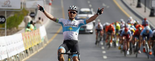 Казахстанский велогонщик выиграл второй этап «Тура Омана» 