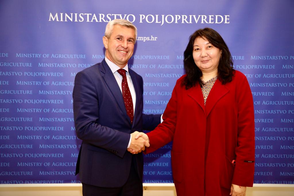 Хорватия поможет Казахстану в вопросе адаптации молочной продукции к требованиям ЕС