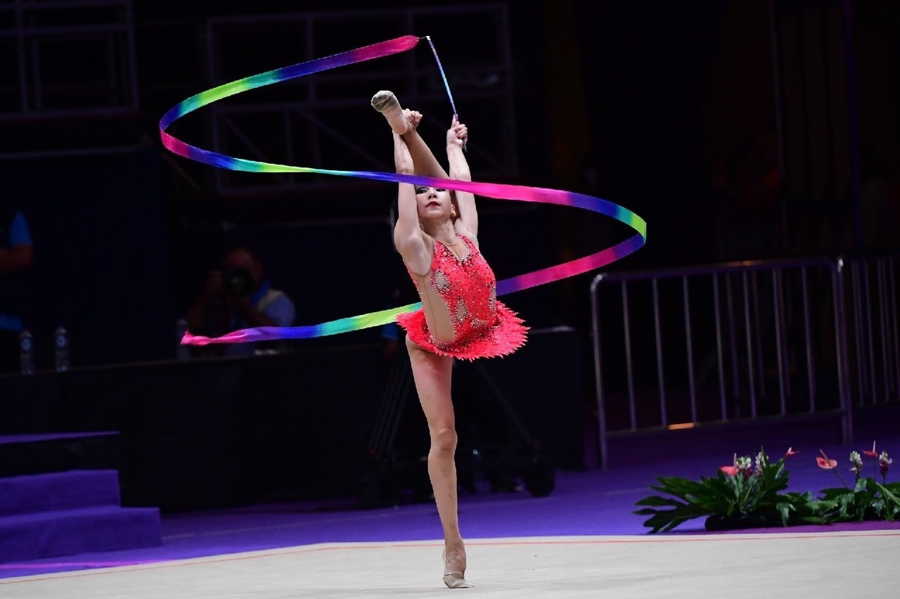 Как выступили казахстанки на этапе кубка мира по художественной гимнастике