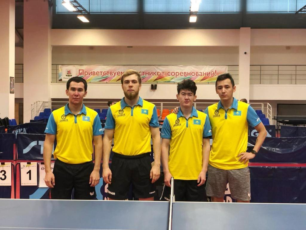 Команда "Астана" успешно выступает на чемпионате Федерации настольного тенниса России 