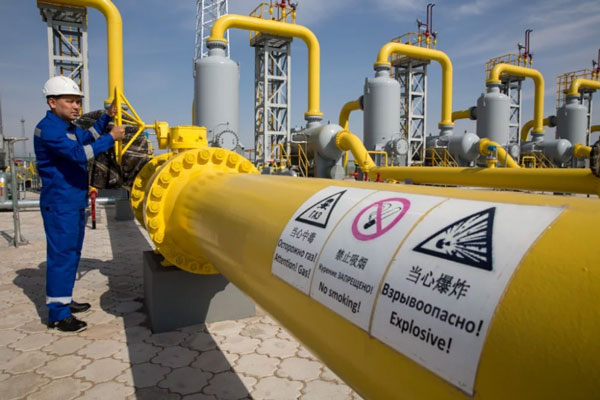 Казахстан увеличит поставки газа в КНР за счёт ввода трёх новых компрессорных станций